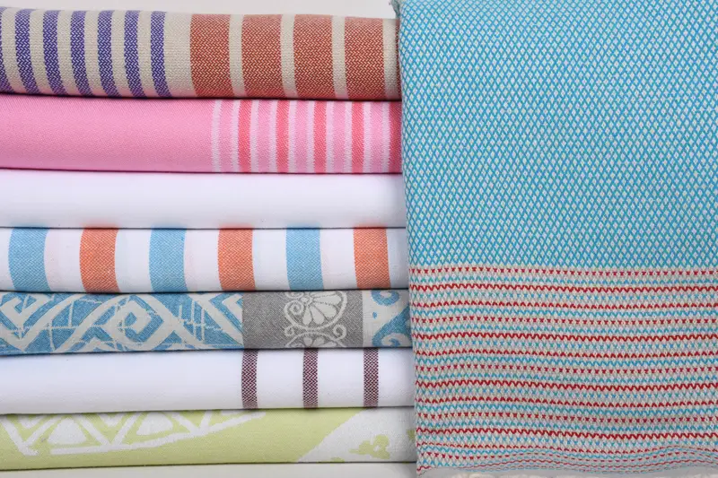 Turkish hand towel, 70x40 Cotton Set of 8 Towel, Scarf Towel, Travel towel, Bachelorette Party Favors Beach, Bachelorette Party Gifts Bridesmaids - 1