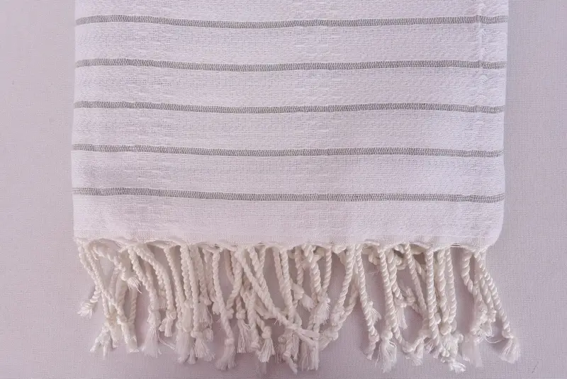 Bridal Shower Favors, Travel Towel, Custom Beach Towel, 70x40 Cotton Striped Towel, Monogram Turkish Towel, Xmas Gifts, Girls Weekend Getaways Gifts - 7