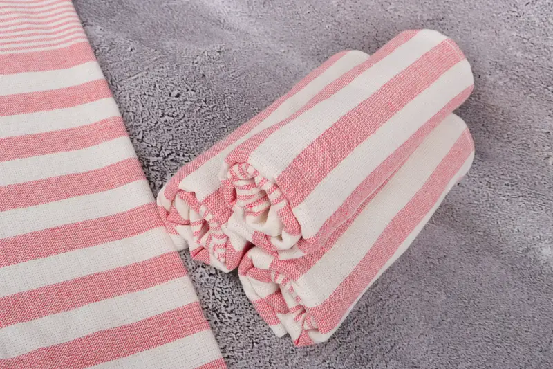 36x18 Cotton Striped Terry Towel, Kitchen Towel, Wedding Hand Made Gift, Xmas Gifts, Monogram Kitchen Towel, Grandma Gift, Turkish Towel Hand Towel - 8