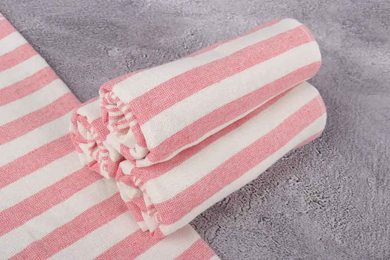 36x18 Cotton Striped Terry Towel, Kitchen Towel, Wedding Hand Made Gift, Xmas Gifts, Monogram Kitchen Towel, Grandma Gift, Turkish Towel Hand Towel - 7