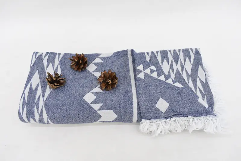 Wedding For Favor, 70x60 Cotton Geometric Towel, Woven Blanket, Boho Throw Blankets, Halloween Blanket, Tablecloth, Organic Beach Blanket - 8