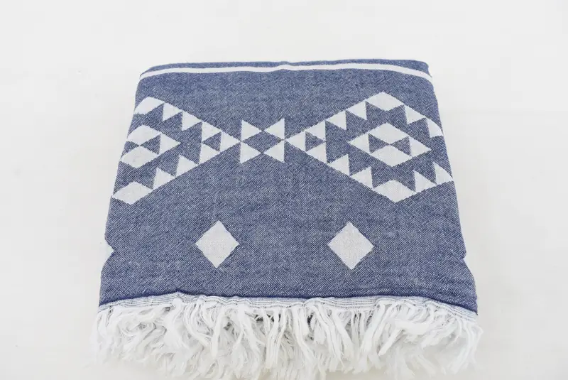 Wedding For Favor, 70x60 Cotton Geometric Towel, Woven Blanket, Boho Throw Blankets, Halloween Blanket, Tablecloth, Organic Beach Blanket - 4