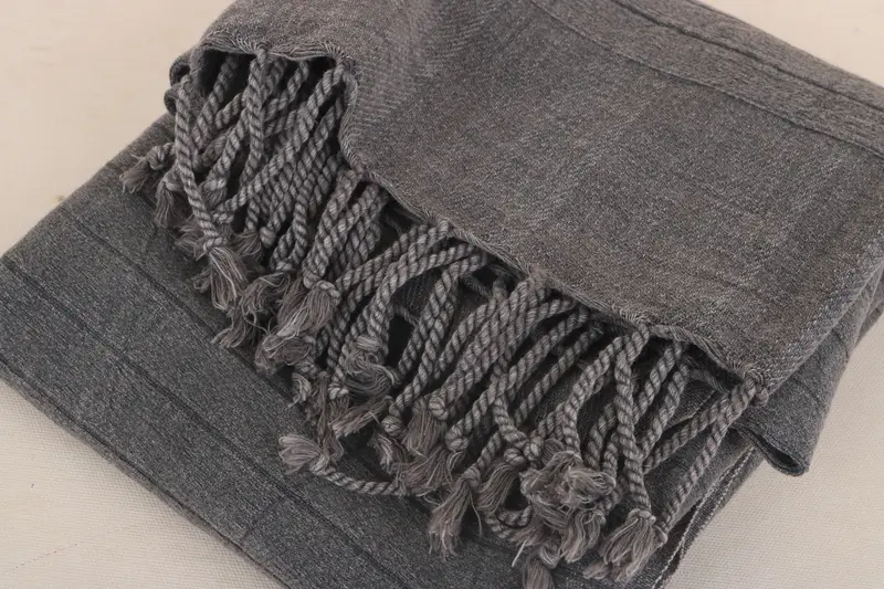 70x40 Cotton Stonewashed Towel, Organic towel, Bachelorette Party Gifts, Bridesmaid Proposal Gift, Luxury Beach Towel, Guest Towel, Gift For Her - 5
