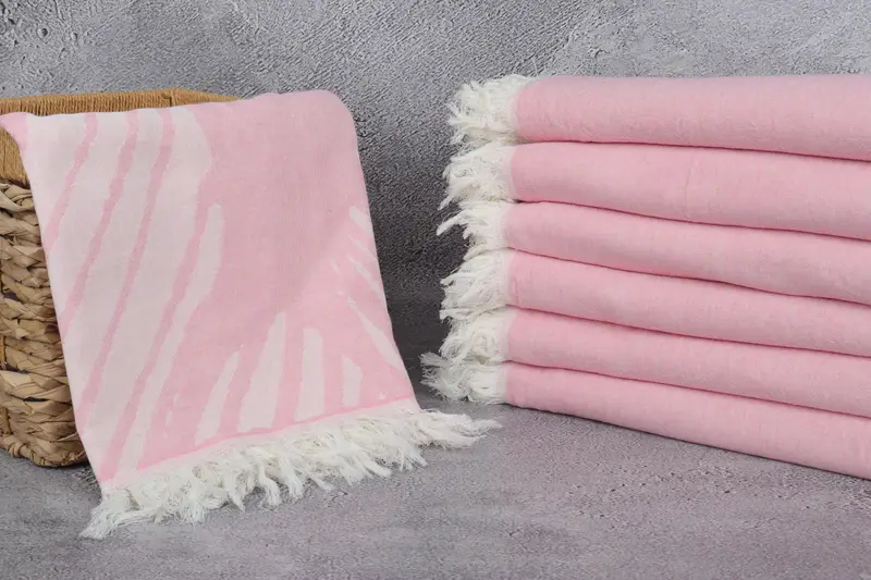 70x40 Cotton Floral Design Towel, Anniversary Gift For Her, Organic towel, Luxury towel, Bachelorette Party Gift, Turkish Beach Towel Monogram - 4