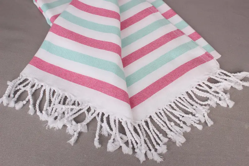 70x40 Cotton Striped Towel, Wedding Favors, Maid Of Honor Gift, Custom Wedding Gift, Large Turkish Towel, Cancun Bachelorette Party Gift Ideas - 8