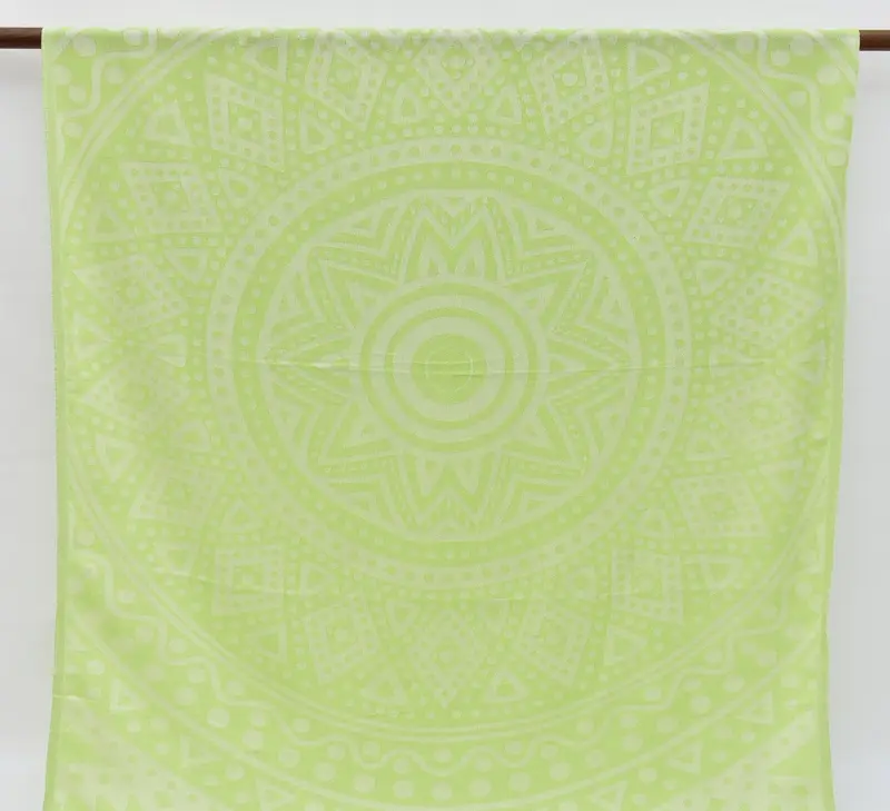 Personalized Bridesmaid Gift, Xmas Gifts, 70x40 Cotton Round Pattern Towel, Bridemaids Beach Towel, Personalized Towel, Monogram Beach Towel - 1