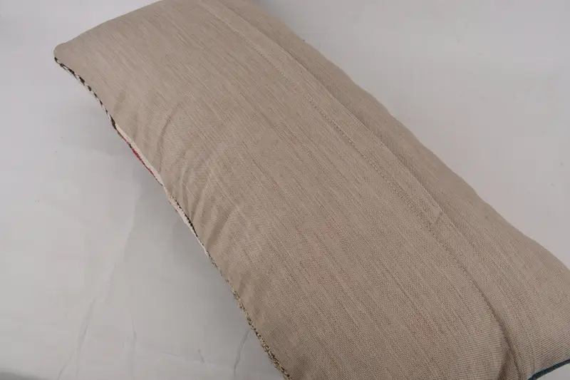 Aztec Pillow, Throw Kilim Pillow, Gift Pillow, Vintage Pillow, Neutral Pillow Case, Pillow Case, 16x36 Brown Pillow Sham, Boho Throw Pillow Sham - 7