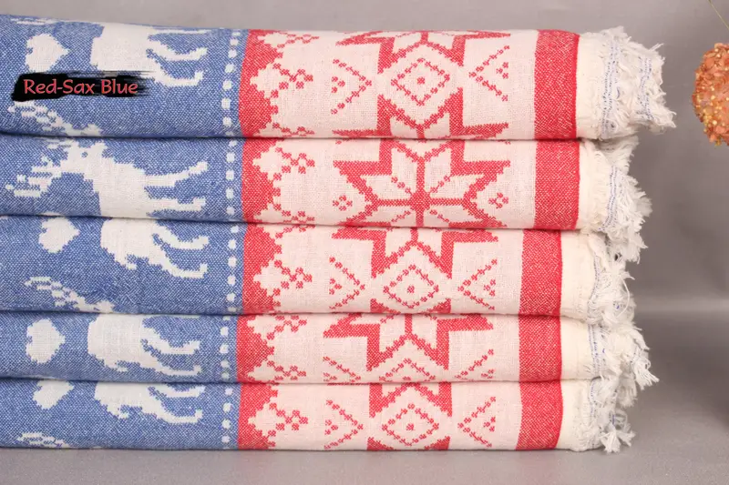 Personalized Gifts, Bachelorette Party Favors, Luxury towel, Kids Beach Towel, Yoga Towel, Bachelor Party Favors, 80x40 Cotton Deer Patterned Towel - 2
