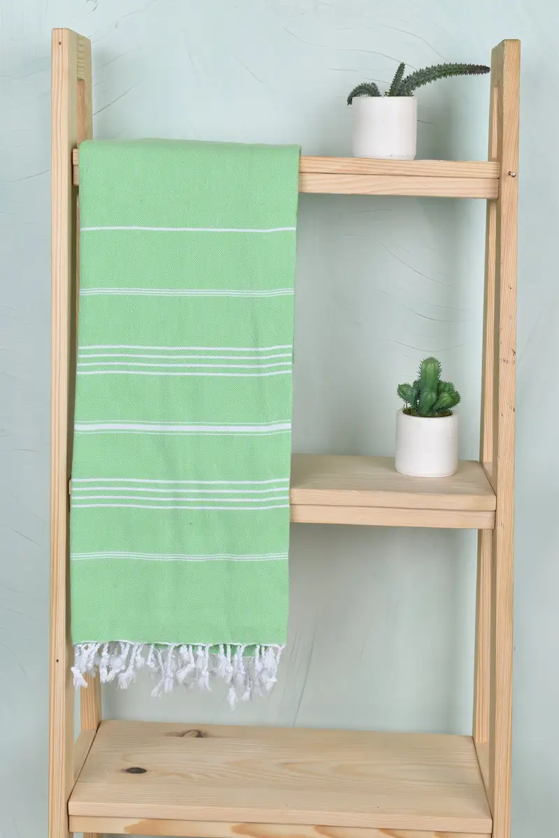 Luxury towel, 70x40 Cotton Striped Towel, Wedding Favors, Wedding Gifts Towel, Bachelor Party Gifts, Yoga Towel, First Wedding Anniversary Gift - 8