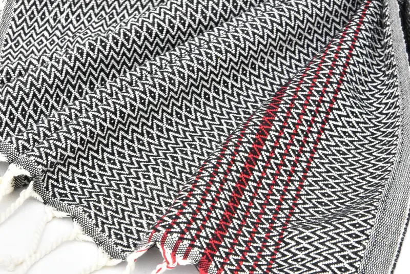 Hammam Towel USA, Bridal Party Gifts, Lightweight towel, Organic Turkish towel, Guest Towel, Absorbent Turkish towel, 70x40 Cotton Diamond Towel - 8
