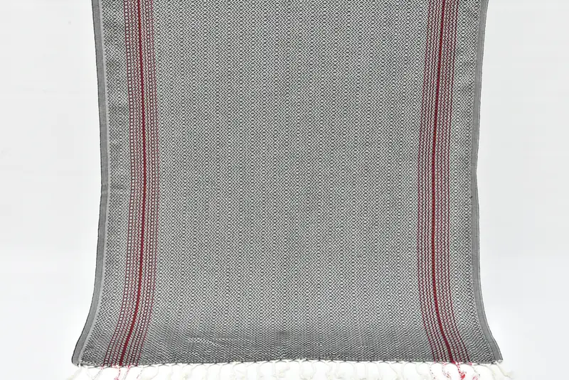 Hammam Towel USA, Bridal Party Gifts, Lightweight towel, Organic Turkish towel, Guest Towel, Absorbent Turkish towel, 70x40 Cotton Diamond Towel - 6
