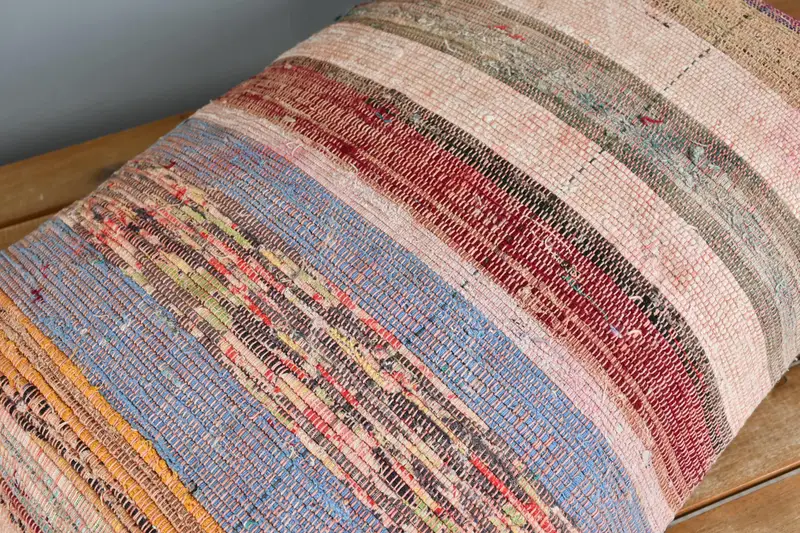 Vintage Kilim Pillow, 16x24 Beige Cushion Case, Tapestry Cushion Case, Car Pillow, Gift Pillow, Kilim Pillow Cover, Pillow, Sustainable Pillow Case - 4