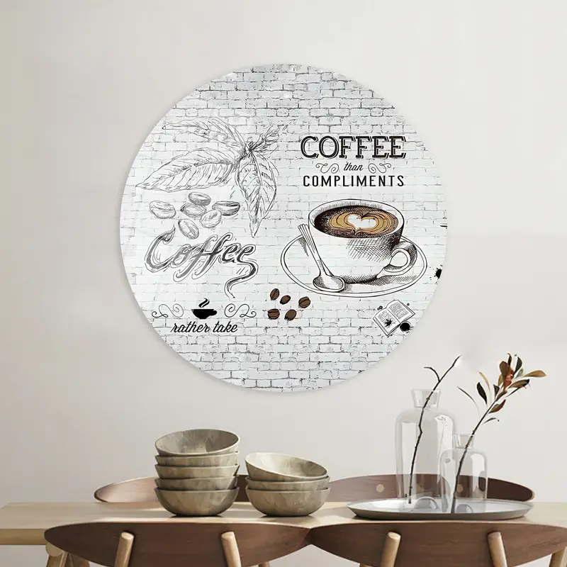 Elegant Coffee Lover Kitchen Canvas - Printed Wall Art