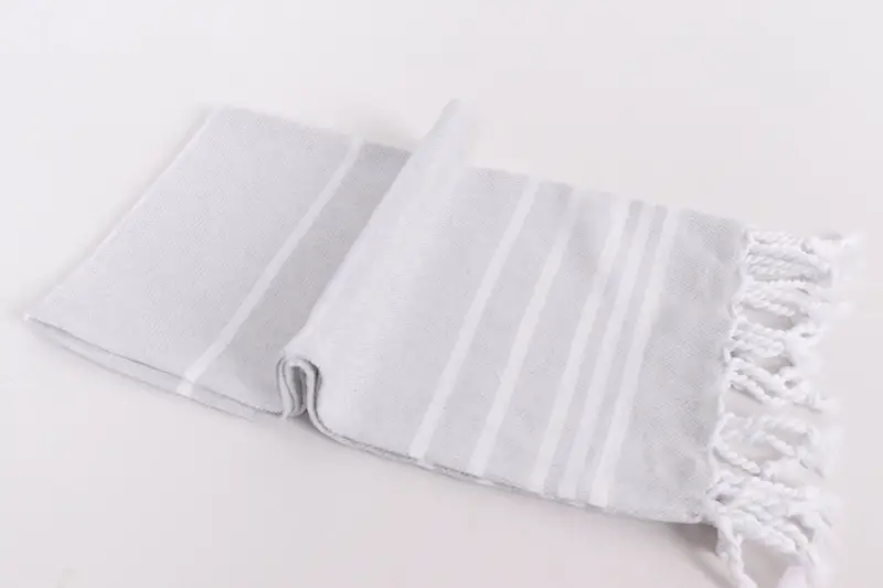 Gift For The Home Decor, 38x18 Cotton Striped Towel, Small Bath Towels, Beach Wedding Favor, Personalized Gifts, Gift For Coworker, Wedding Favors - 6