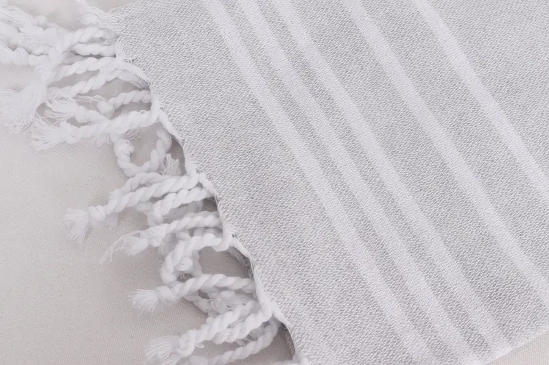 Gift For The Home Decor, 38x18 Cotton Striped Towel, Small Bath Towels, Beach Wedding Favor, Personalized Gifts, Gift For Coworker, Wedding Favors - 7