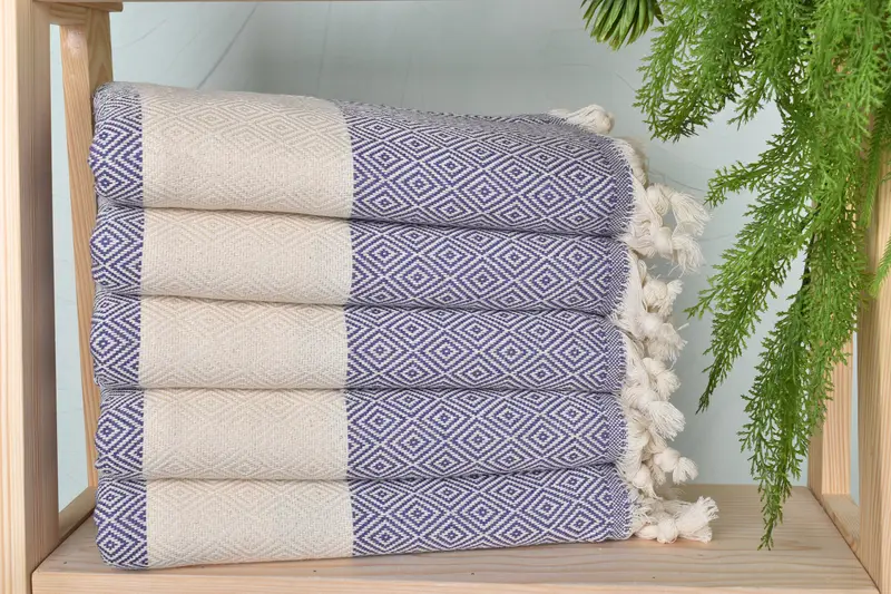Bride Gift, Cotton towel, Absorbent Turkish towel, Sand-resistant towel, Kids Beach Towel, Guest Towel, Turkish bath towel for spa, Decorative Towel - 2