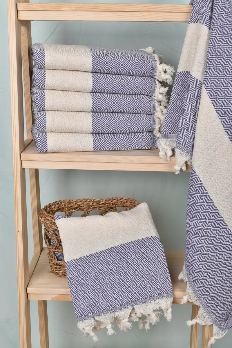 Bride Gift, Cotton towel, Absorbent Turkish towel, Sand-resistant towel, Kids Beach Towel, Guest Towel, Turkish bath towel for spa, Decorative Towel - 3