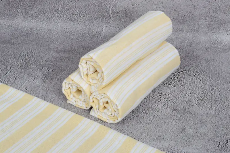 70x40 Cotton Striped Towel, Large Turkish Towel, Home Gift, Sand-free towel, Custom Bath Towel, Bridemaids Beach Towel, Best Beach Towel - 8