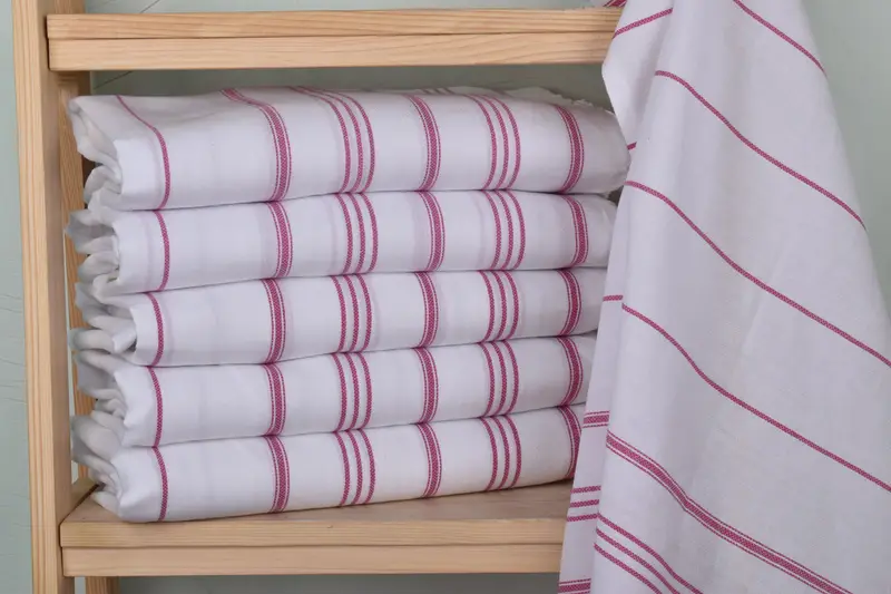 Bridal Gifts, Best Wedding Gift, Wedding Hand Made Gift, Turkish Tea Towel, 40x24 Cotton Striped Towel, Custom Hand Towel, Turkish Towel Hand Towel - 2