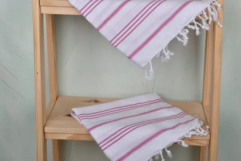 Bridal Gifts, Best Wedding Gift, Wedding Hand Made Gift, Turkish Tea Towel, 40x24 Cotton Striped Towel, Custom Hand Towel, Turkish Towel Hand Towel - 5