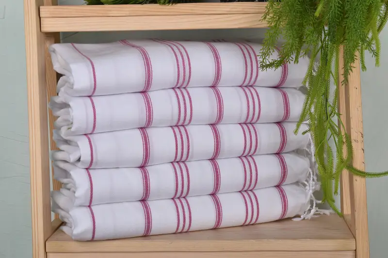 Bridal Gifts, Best Wedding Gift, Wedding Hand Made Gift, Turkish Tea Towel, 40x24 Cotton Striped Towel, Custom Hand Towel, Turkish Towel Hand Towel - 1