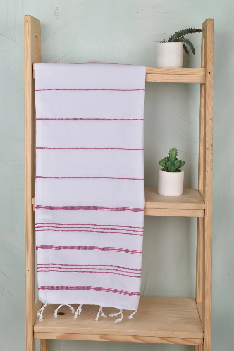 Bridal Gifts, Best Wedding Gift, Wedding Hand Made Gift, Turkish Tea Towel, 40x24 Cotton Striped Towel, Custom Hand Towel, Turkish Towel Hand Towel - 8
