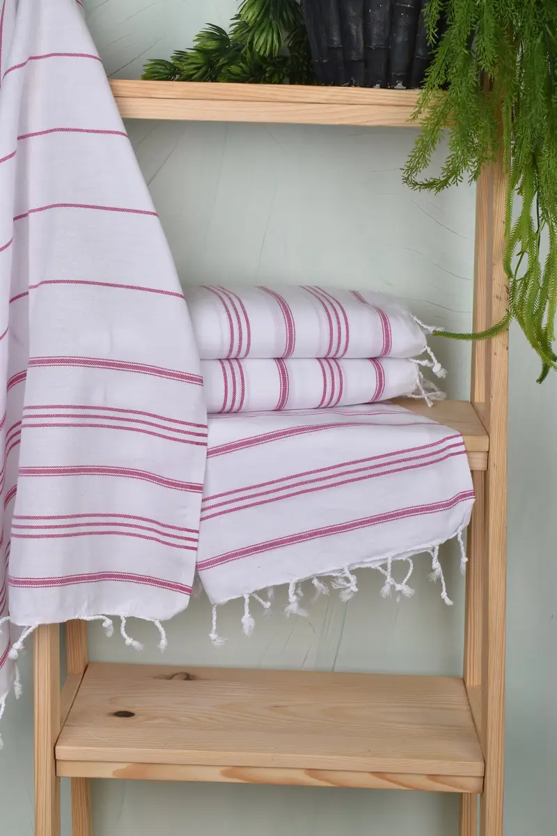 Bridal Gifts, Best Wedding Gift, Wedding Hand Made Gift, Turkish Tea Towel, 40x24 Cotton Striped Towel, Custom Hand Towel, Turkish Towel Hand Towel - 6