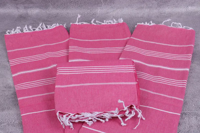 Yoga Towel, Personalized Gift, Wedding Hand Made Gift, Large Turkish Towel, Quick-Dry Beach Towel, 70x40 Cotton Striped Towel, Gift For Boyfriend - 4