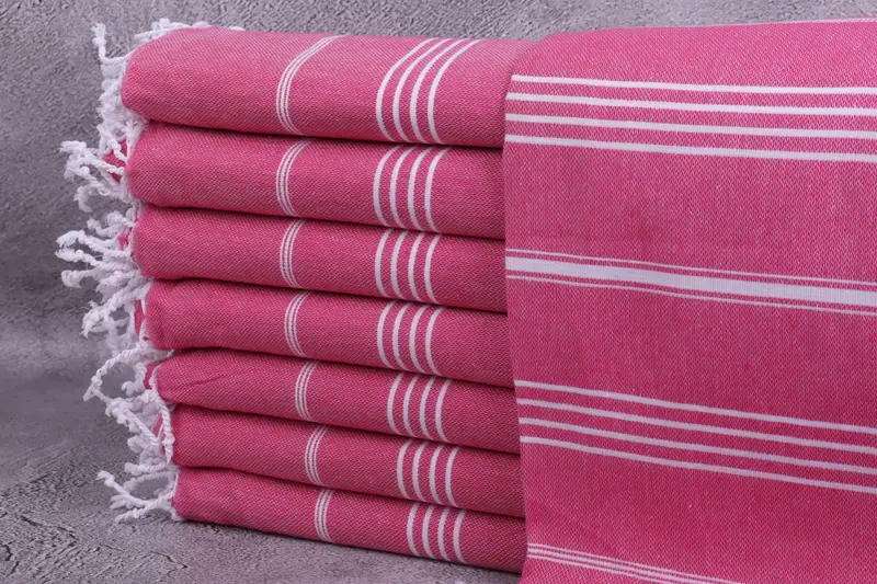 Yoga Towel, Personalized Gift, Wedding Hand Made Gift, Large Turkish Towel, Quick-Dry Beach Towel, 70x40 Cotton Striped Towel, Gift For Boyfriend - 1