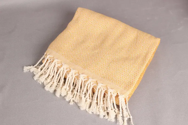 Turkish Towel Monogram, Organic towel, Best Beach Towel, Embroidered Turkish Towel, Gift For Bride, Fouta towel, 70x40 Cotton Diamond Towel - 6