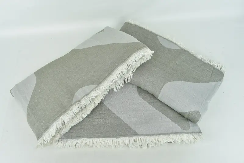 Bedspread, Woven Blanket, Wedding Favors, Thanksgiving Tablecloth, 96x84 Cotton Honeycomb Towel, Aesthetic Blanket, Shower Curtain, Employee Gifts - 7