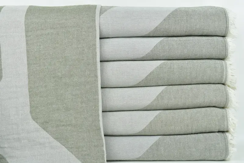 Bedspread, Woven Blanket, Wedding Favors, Thanksgiving Tablecloth, 96x84 Cotton Honeycomb Towel, Aesthetic Blanket, Shower Curtain, Employee Gifts - 2