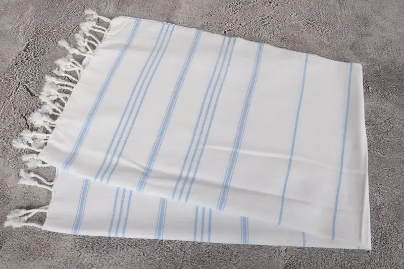 Custom Hand Towel, 40x24 Cotton Striped Towel, Xmas Gifts, Spa Gift, Customized Turkish Towel, Turkish Tea Towel, Boyfriend Gift, Turkish Hand Towel - 6