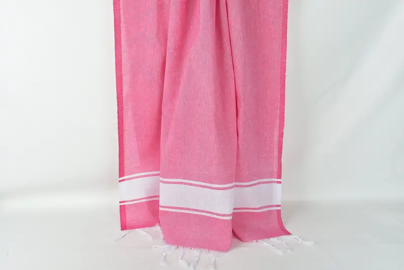 70x40 Cotton Striped Towel, Valentines Day Gift For Him, Hammam towel, Lightweight towel, Personalized Turkish Towel, Gift For Wedding Day - 8