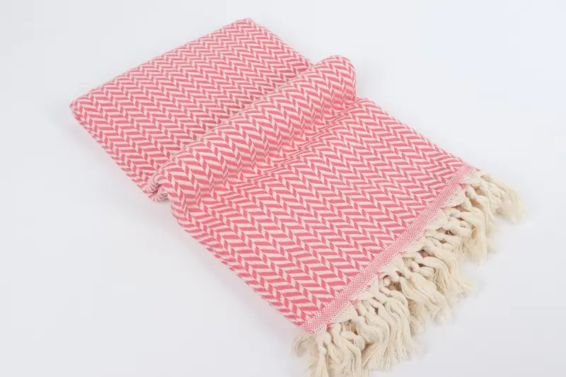 Wedding Towel, 70x40 Cotton Chevron Towel, Customized Turkish Towel, Personalized Gifts, Travel towel, Turkish bath towel, Valentines Day Gift Idea - 6