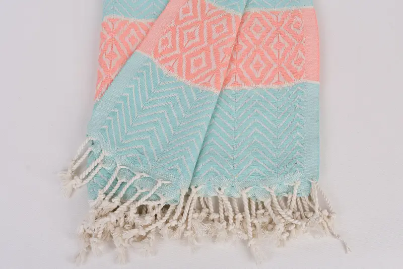 Personalisiertes türkisches Handtuch, Hochzeitstuch, monogrammes türkisches Handtuch, Leichtgewichtetes Handtuch, 70 x 40 Baumwoll -Chevron -Handtuch, Brautjungfer Vorschlag Geschenk - 8