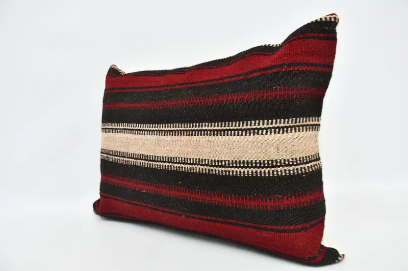 Home Decor Pillow, 20x28 Red Cushion Case, Turkish Kilim Pillow, Gift Pillow, Oriental Pillow Case, Pillow, Hippie Throw Cushion Cover - 4