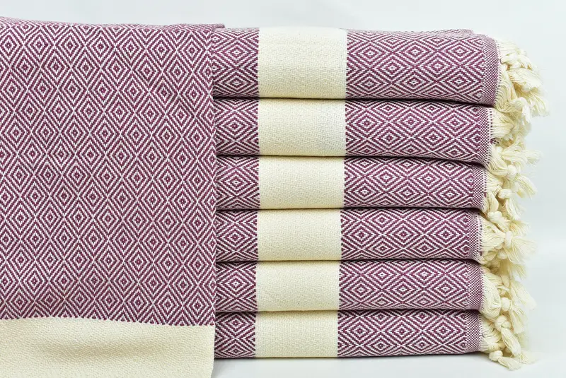 Kitchen Towel, Monogrammed Hand Towel, Bathroom Towels, 36x20 Cotton Diamond Towel, Custom Name Towel, Christmas Gift, Monogram Turkish Bath Towel - 1