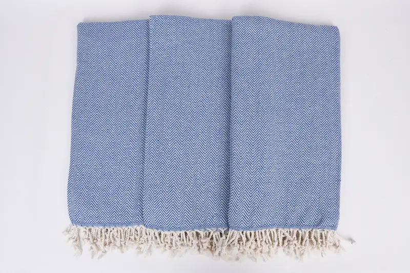 Best Friend Gift, 70x40 Cotton Herringbone Towel, Spa Gift Towel, Quick-dry towel, Bridal Shower Gifts, Turkish hand towel, Beach Theme Wedding Gift - 7