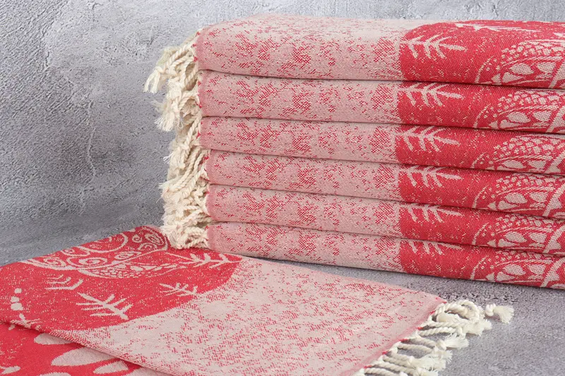 Turkish Hand Towel, Wedding Hand Made Gift, 36x18 Cotton Turtle Design Towel, Wedding Favors, Personalized Bridesmaid Gift, Personalized Hand Towel - 3