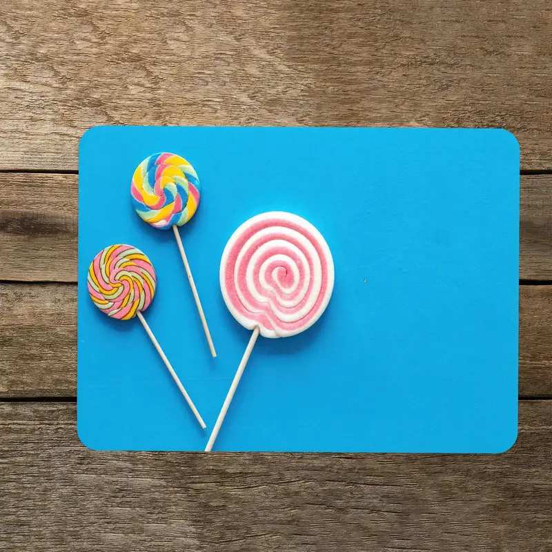 Sweet Blue Glass Cutting Board, Tempered, Non-Slip, Kitchen Essential