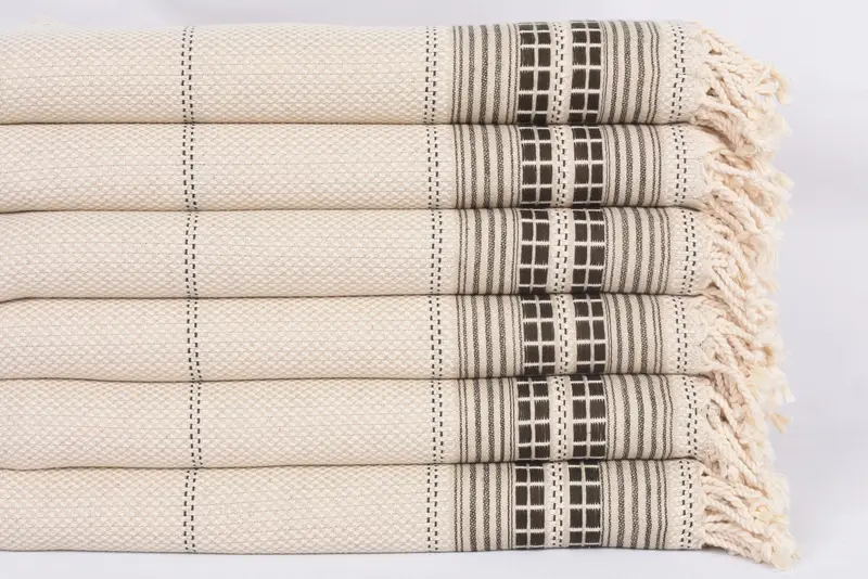 68x40 Leinen gestreiftes Handtuch, Geschenk für Hochzeitstag, Strandhandtuchgeschenk, Brautduschengeschenk, individuelles türkisches Handtuch, Brautjungferngeschenke, Geschenk für Mitarbeiter - 3