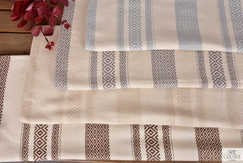 Quick-dry towel, Scarf Towel, Xmas Gifts, Oversized lightweight Turkish bath towel USA, Lightweight towel, Cotton towel, 70x36 Cotton Diamond Towel - 5