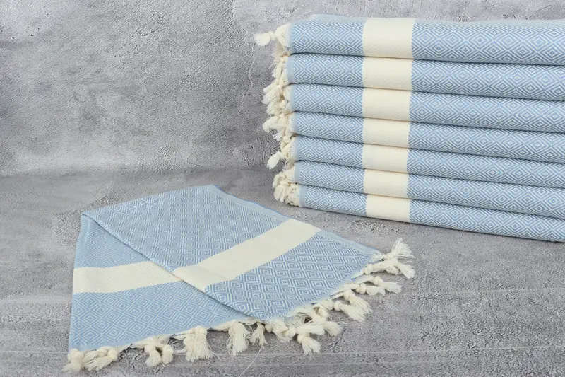 Gifts For Him, Custom Gift, 36x20 Cotton Diamond Towel, Personalized Kitchen Towel, Wedding Gift, Custom Hand Towel, Girl Trip Party Favor - 2