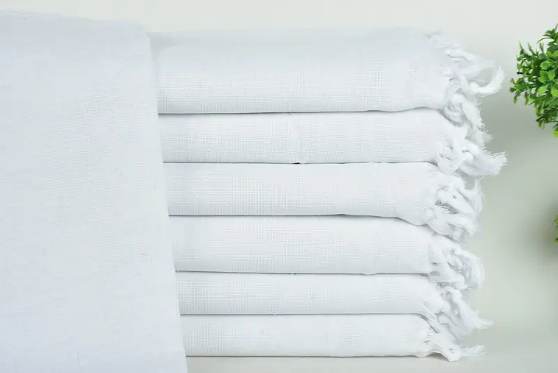 Peshtemal Towel, Organic Turkish towel, Embroidery Towels, Gifts For Him, Sand-resistant Turkish towel for travel, Girls Weekend Getaways Ideas - 1