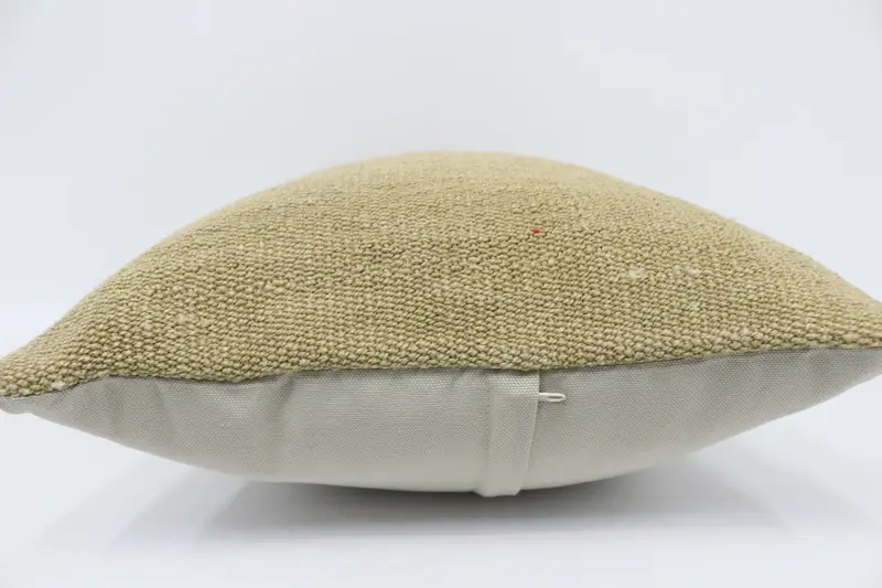 Gift Pillow, Luxury Pillow Case, Cushion Case, 16x24 Beige Pillow Sham, Throw Kilim Pillow, Bench Pillow, Pillow for Couch, Toss Cushion Cover - 5