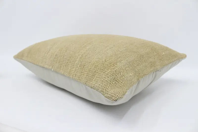 Gift Pillow, Luxury Pillow Case, Cushion Case, 16x24 Beige Pillow Sham, Throw Kilim Pillow, Bench Pillow, Pillow for Couch, Toss Cushion Cover - 6