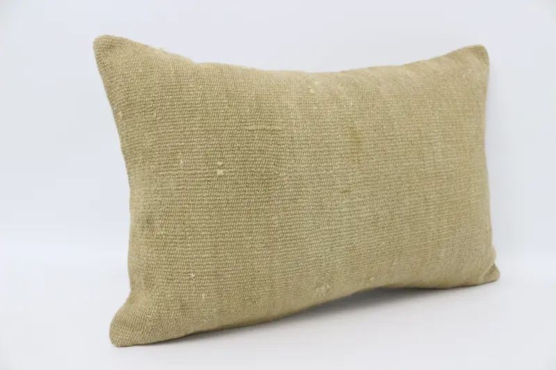 Gift Pillow, Luxury Pillow Case, Cushion Case, 16x24 Beige Pillow Sham, Throw Kilim Pillow, Bench Pillow, Pillow for Couch, Toss Cushion Cover - 3