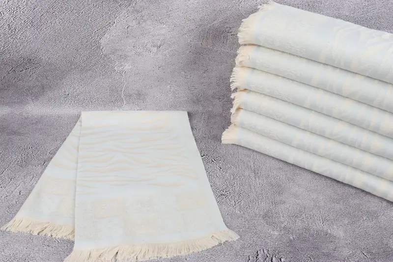 Valentines Day Gift, Turkish Tea Towel, Beach Theme Wedding Gift, Wedding Favors, Holiday Towel, 28x20 Cotton Striped Towel, Personalized Gift - 2