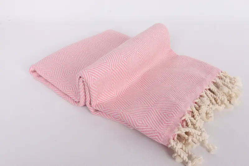 Travel towel, Beach towel, 74x40 Cotton Diamond Towel, Wedding Gift Ideas, Personalized Home Gift Wedding, Girl Trip Party Favor, Cotton towel - 6